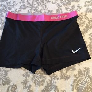 Nike Pro Athletic Shorts